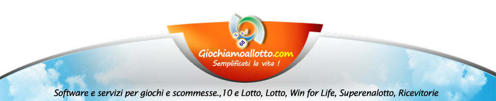 10 e Lotto, Lotto, Estrazioni 10 e Lotto 5 minuti, Lotto Mobile, Ricevitorie, Previsioni, Gratis
